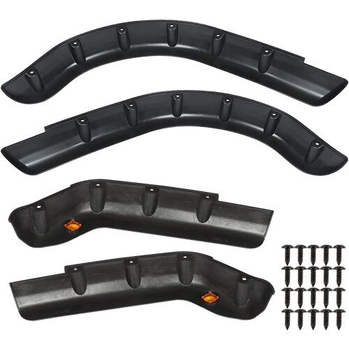 Golf Cart Fender Flares Front Rear Replacement 4 Pcs