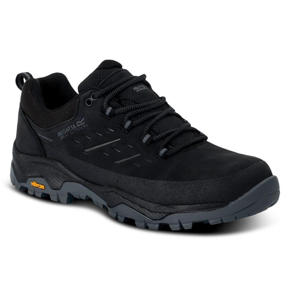 Regatta Men's Blake Low Vibram Walking Shoes - Black UK Size 11 - Image 3