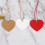 Heart-Shaped Love Tags Paper Craft Hanging Notes 300 Pcs 8
