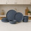 Stoneware Dinner Plates and Bowls Set 12-Piece 1