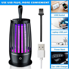 Electric Fly Zapper LED Insect Killer Lamp