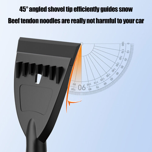Car Windshield Snow Brush Ice Scraper Extendable Ergonomic 2