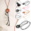 Black Neck Cord Strap for Sunglasses 1 piece 3