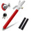 Steering Wheel Lock with 3 Keys and Escape Hammer 1