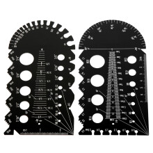 Aluminum Alloy Thread Checker Gauge for Metric and Imperial
