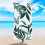 Beach Towel Microfiber Quick-Drying Double-Sided Velvet 2