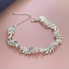 925 Silver Charm Bracelet Bangle 75 Styles