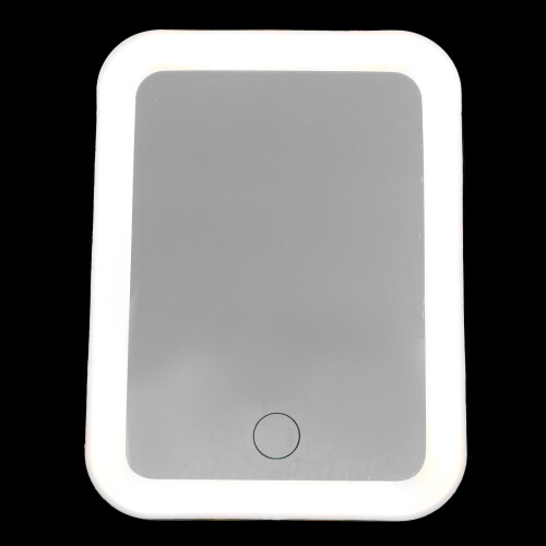 LEORX Portable White LED Makeup Mirror with Stand