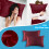 Blizzy Silk Pillowcase Satin Envelope Closure 2 Pack 1