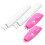 MUSEYA Quilling Tools Set Battery-Powered Pink 2 pcs 7