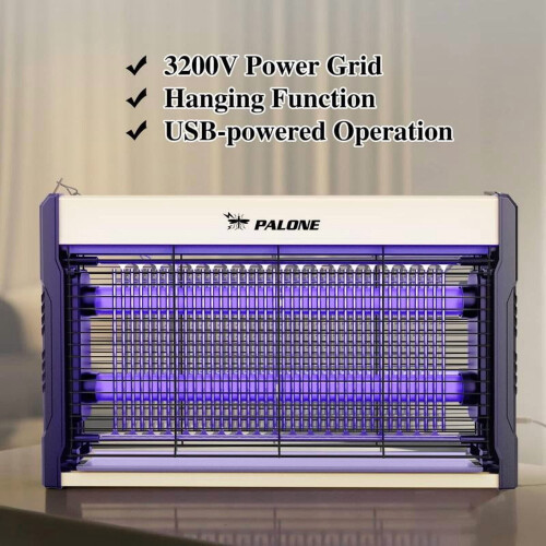 Electric Bug Zapper 3200V Indoor Outdoor USB Powered 2