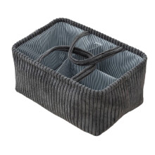 Portable Diaper Storage Bag with Multiple Compartments 1