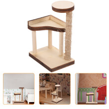 Miniature Cat Climbing Tower Decorative House