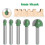 Tungsten Steel Round Nose Semicircle Router Bit 5 Pcs 2