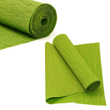 Crepe Paper Streamers Green 2 Rolls 19 x 98 Inch