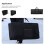 Electronic Keyboard Storage Bag Black 61-88 Keys with 7