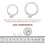G23 Titanium Nose Hoops 16G 8mm 10mm Clear CZ 4