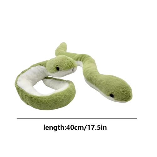 Flexible Snake Cat Toy Soft Plush Chewable Kickable for 1