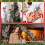 White Glitter Christmas Picks Frosted Branches 12 pcs 4