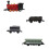 Vintage Alloy Steam Train Toy Set Educational Mini 2