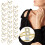 18K Gold Plated Adjustable Open Initial Ring A-Z for Women 2