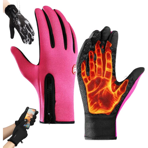 Winter Gloves Thermal Touchscreen Windproof Waterproof