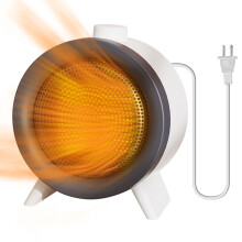 Mini Ceramic Space Heater 1000W 3 Modes Fast Heat Safety