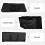 Electronic Keyboard Storage Bag Black 61-88 Keys with 3