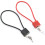 Steel Rope Padlock with Long Shackle 2 pcs 1