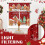 Christmas Kitchen Curtains and Valances Set Red Gingerbread 4
