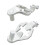 T Post Gate Hinges with 5/8 Inch Pin 2 Pieces 1