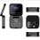 Mini Flip Mobile Phone Unlocked 2G for Seniors Black 4