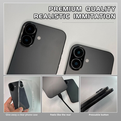 Fake Phone Dummy Prop Black Screen iPhone 16 Pro Max 2