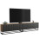 Creative Furniture Ripple Duo 200cm TV Unit - Oak & Black Modern Fluted Design 12