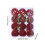 Christmas Ornaments Set Flocked Black Suede 12 pcs 3