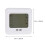 MUSEYA Digital Room Thermostat White Programmable Heating 5