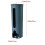 Wall-Mounted Bag Dispenser Blue 1pc 2