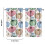 Pumpkin Pattern Tier Curtains Set of 2 Rustic Autumn 4