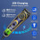 Electric Beard Trimmer for Men USB-C Rechargeable Gold 5