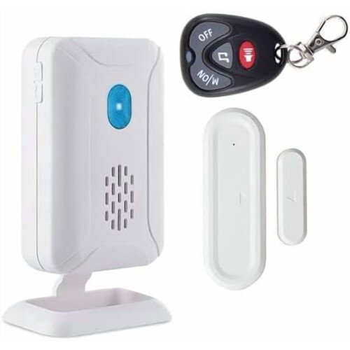 Wireless Door Sensor and Chime with 918 ft Range 36 Tones