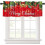Red Christmas Snowflake Kitchen Valance 54x18 Inch 1 Panel 1