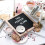 BE-TOOL Wooden Felt Letter Board 10x10 inch White 3