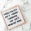 BE-TOOL Wooden Felt Letter Board 10x10 inch White 4