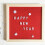 BE-TOOL Wooden Felt Letter Board 10x10 inch White 5