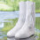 Waterproof Silicone Shoe Covers for Adults, Reusable 4