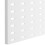 Wall Pegboard Panels Plastic White Modern 1 Pack 2