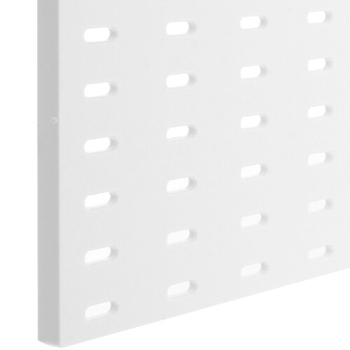 Wall Pegboard Panels Plastic White Modern 1 Pack 1