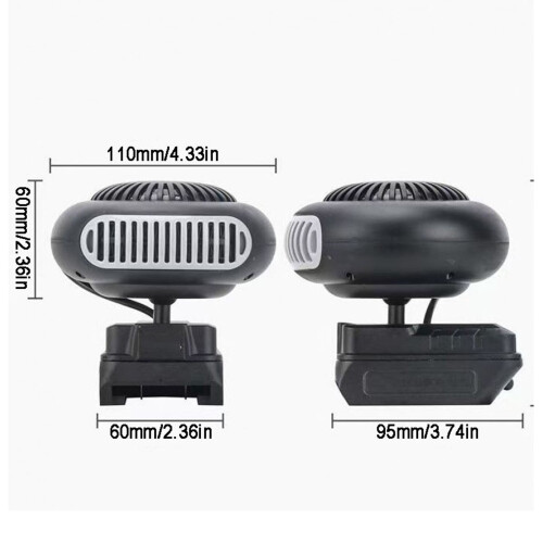 Space Heater Lithium Battery Accessory 12000mAh 2
