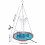 Outdoor Floating Hanging Bird Feeder Birdbath 1 pc 6