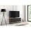 Creative Furniture Ripple 100cm TV Unit - Oak & Black Modern Fluted Design 5